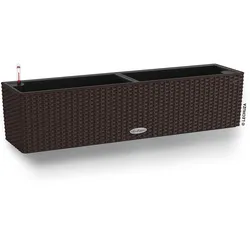 Lechuza Blumenkasten Balconera Cottage 80 mokka braun