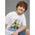 Kidsworld T-Shirt "MINIONS T-Shirt: BANANAS", Jungen, Gr. 140/146, weiß, Single Jersey, Obermaterial: 100% Baumwolle, bedruckt, Basic normal, Rundhals, abgesteppte Kante, Shirts T-Shirt, für Jungen, Kurzarm, aus Baumwolle