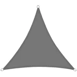casa pura Atmungsaktives Sonnensegel Grau 5 x 5 x 5 m