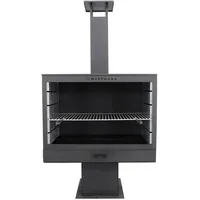 Westmann Grill und Kaminofen Schwarz