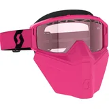 Scott Primal Safari Facemask Ski Brille, schwarz-pink für Männer