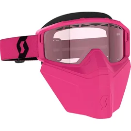 Scott Primal Safari Facemask Ski Brille, schwarz-pink für Männer