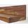 Wohnling Wandregal Mumbai 80 x 17 x 23 cm Braun