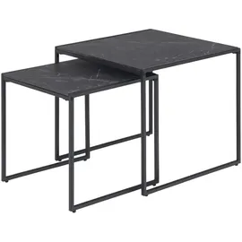 Actona Infinity Schwarz Marmor 50 x 50 cm