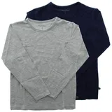 MINYMO Basic 34 -T-shirt Ls (2-pack) dark navy (778) 110