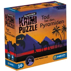 HCM Kinzel Das mysteriöse Krimi Puzzle Tod bei den Pyramiden