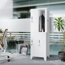 Jan Nowak Bartek Arbeitsschutzschrank 172 x 56 x 45 cm Weiß