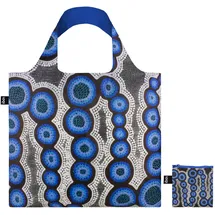 LOQI KIRSTEN NANGALA EGAN Water Dreaming Blue Recycelte Tasche