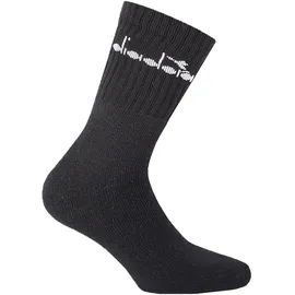 Diadora Tennissocken 3er Pack Schwarz 39-42