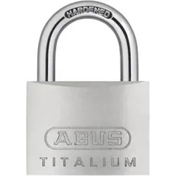 Abus Titalium 64TI/50 Vorhängeschloss. 50mm. Grau grau No Size