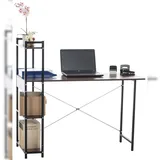 CLP Schreibtisch Poe Walnuss