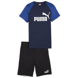 Puma SET Trainingsanzug - Blau,Schwarz,Weiß,Dunkelblau - 140