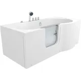 AcquaVapore Seniorenwanne mit Tür 85 x 170 cm (S12-TH-AIR-L)