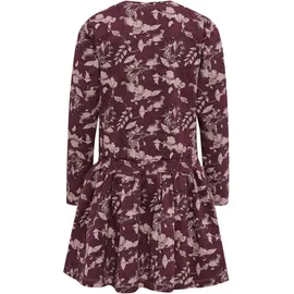 hummel Hazel Langarmkleid - windsor Wine - 110 cm