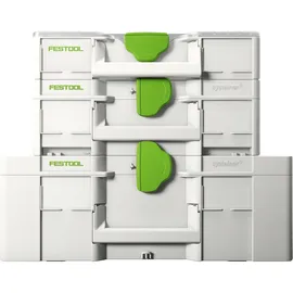 Festool Systainer3 SYS3 L 137 Aufbewahrungssystem schwarz 50,80x29,60x13,70 cm