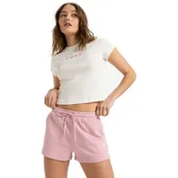 Roxy Shorts Jogger Surf Stoked Bleached Mauve - XL