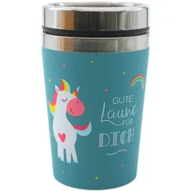 Dekohelden24 Thermobecher 0,24 l Grün