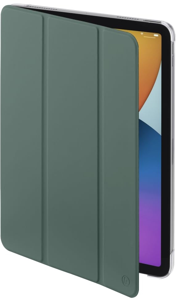 Hama Hülle für iPad Pro 2020 / 2021 / 2022 11 Zoll (aufklappbares Case für Apple Tablet, Schutzhülle mit Standfunktion, transparente Rückseite, magnetisches Cover) grün