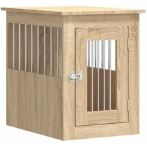 vidaXL Hundekäfig Im Möbelstil Sonoma-eiche 45x62x59 Cm Holzwerkstoff Vidaxl
