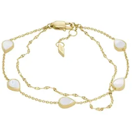 Fossil Armband Teardrop Bracelet Gold