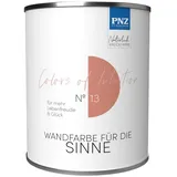 PNZ - Die Manufaktur Wandfarbe Colors of Intuition, reine Silikatfarbe, hochdeckend, große Farbtiefe rot