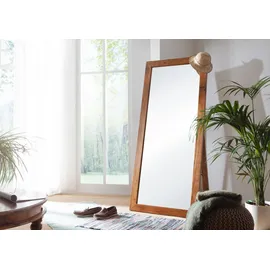 MASSIVMOEBEL24.DE Standspiegel 75 x 175 cm Braun