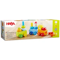 HABA Unisex Spielzeug-Lokomotive Entdeckerzug Farbkringel 1er Pack
