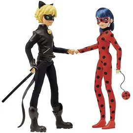 Miraculous Ladybug & Cat Noir Puppen Set
