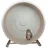 elmato® Katzenlaufrad Rocky XXL weiß/beige