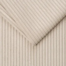 trends by hg Couch Cord 2-Sitzer Beige