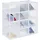 Relaxdays Schuhbox 12er Pack 1-tlg. transparent
