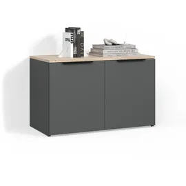 livinity® Piave 80 x 50 x 40 cm Anthrazit