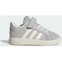 Adidas Grand Court 2.0 Kids Schuh flussgrau|WEISS|WEISS 25.5