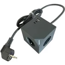 MicroConnect Steckdosenleiste Power Cube 3 Schuko 2 St.