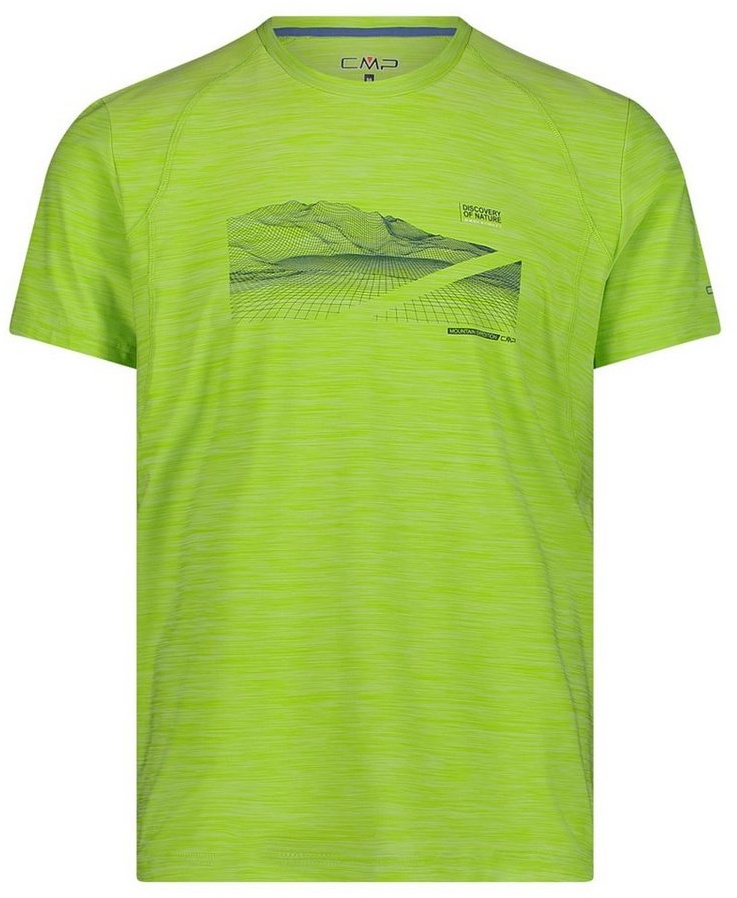 CMP Funktionsshirt Man T-Shirt mit Dry-Function-Technologie grün 50