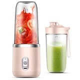 400Ml Mini Fresh Juice Mixer Flasche Mixer Smoothie Maker to Go Blender Tragbarer Mixer PersöNliche GrößEn Blender für Smoothies und Shakes USB Aufladbarer Entsafter