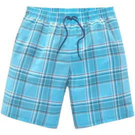 H.I.S. Badeshorts Karo Blau S