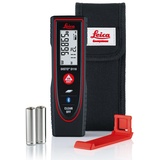 Leica DISTO D110 – kompakter Laser Entfernungsmesser mit Bluetooth (App-Nutzung) für Distanz- und Flächenmessungen (Innenbereich mit 60m Reichweite)