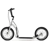 Yedoo Scooter Yedoo Kudu Tretroller mit Luftreifen 16/16 - Silber