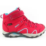 MEINDL LUCCA JUNIOR MID GTX Kinder Gr.30 - Wanderstiefel - rot|petrol-türkis