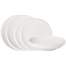 Villeroy & Boch NewMoon Kombiservice 6-tlg. weiß