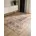 Basic Waschbarer Teppich Braun 140x200 cm Kunstfaser Rechteckig im Style Vintage Elegant Retro Pflegeleicht für