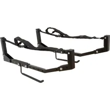 Lemodo Kajak Wandhalterung klappbar, aus robustem Metall, bis 68 kg belastbar