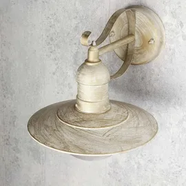 Rabalux Außenwandleuchte Metall 28 x 24 x 28 cm 1xE27/60W weiß