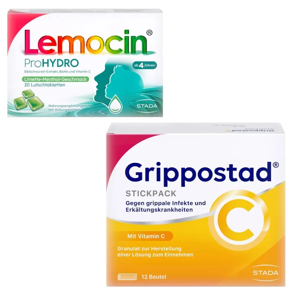 Grippostad C Stickpack +  Lemocin ProHYDRO 1 Sparset