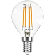 blulaxa® LED Filament Lampe G45 49057 4,5W E14 warmweiß