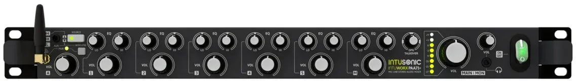 INTUSONIC PAA71+ Mikrofon-Line-Mixer