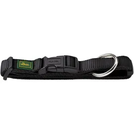 Hunter Vario Plus Hundehalsband Schwarz M-L/2,0