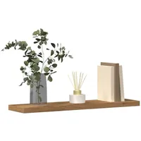 VidaXL Wandregale 4 Stk. Artisan-Eiche 40x20x1,5 cm Holzwerkstoff