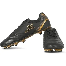 Vector X Herren Blaze-2.0 Fußballschuhe, Schwarz Gold, 41 EU - 41 EU
